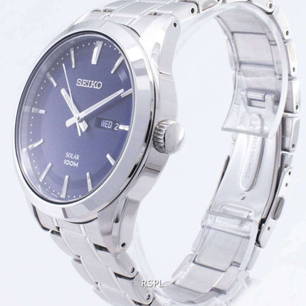 Seiko Solar Powered 100M SNE361P1 SNE361P SNE361 Mens Watch