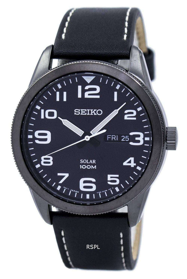 Refurbished Seiko Solar SNE477 SNE477P1 SNE477P Men's Watch