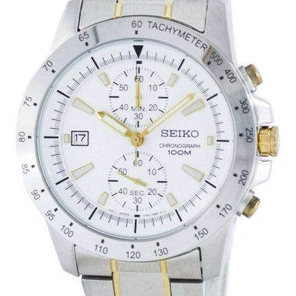 Seiko Chronograph Quartz Tachymeter SNN189 SNN189P1 SNN189P Men's Watch
