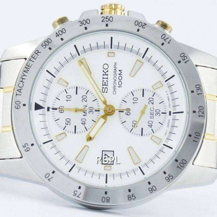 Seiko Chronograph Quartz Tachymeter SNN189 SNN189P1 SNN189P Men's Watch