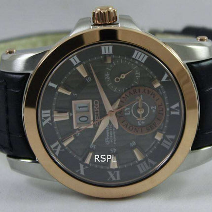 Seiko Premier Kinetic Perpetual Calendar SNP114P2 Mens Watch