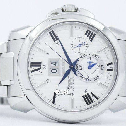 Seiko Premier Kinetic Perpetual Calendar SNP139 SNP139P1 SNP139P Mens Watch