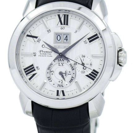 Seiko Premier Kinetic Perpetual Calendar SNP143 SNP143P1 SNP143P Mens Watch