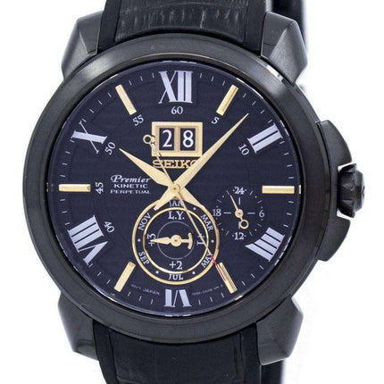 Seiko Premier Kinetic Perpetual Calendar SNP145 SNP145P1 SNP145P Men's Watch
