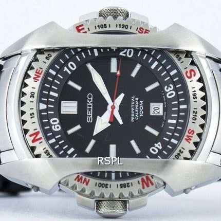 Seiko Quartz Perpetual Calendar SNQ091 SNQ091P1 SNQ091P Men's Watch