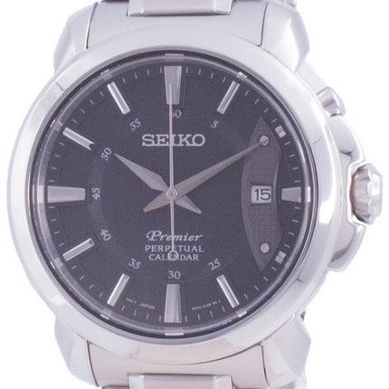 Seiko Premier Perpetual Calendar Quartz SNQ159 SNQ159P1 SNQ159P 100M Mens Watch