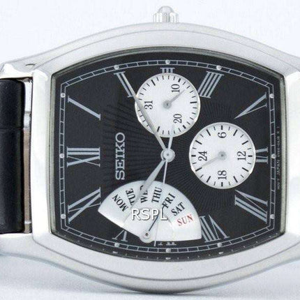 Seiko Retrograde Quartz SNT017 SNT017P1 SNT017P Men's Watch