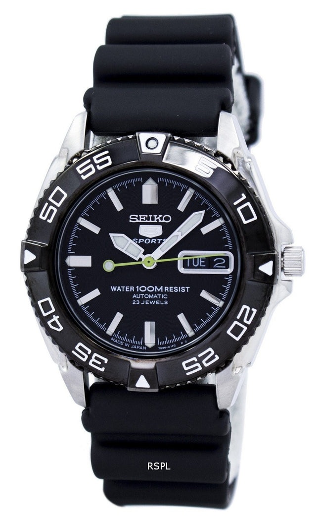 Refurbished Seiko 5 Sports Automatic Japan Made 23 Jewels SNZB23J2 Men's Watch