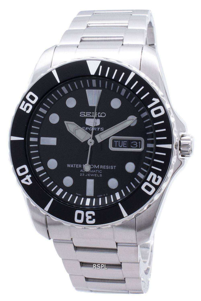 Refurbished Seiko 5 Sports Automatic 23 Jewels SNZF17 SNZF17K1 SNZF17K  Men's Watch