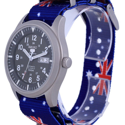 Seiko 5 Sports Automatic Japan Made SNZG09J1-var-NATO30 100M Mens Watch