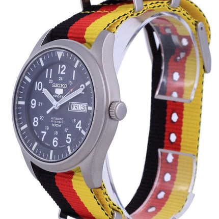 Seiko 5 Sports Automatic Polyester SNZG11J1-var-NATO26 100M Mens Watch