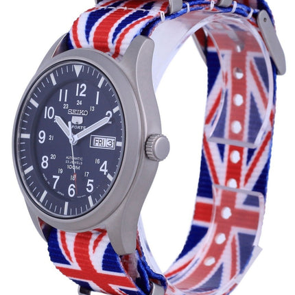 Seiko 5 Sports Automatic Polyester SNZG11J1-var-NATO28 100M Mens Watch