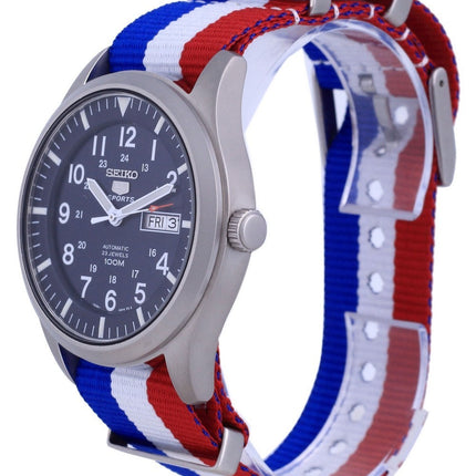 Seiko 5 Sports Automatic Polyester SNZG11K1-var-NATO25 100M Mens Watch