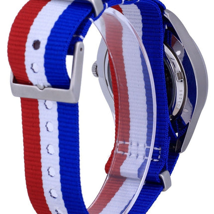 Seiko 5 Sports Automatic Polyester SNZG11K1-var-NATO25 100M Mens Watch