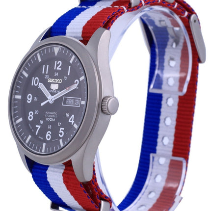 Seiko 5 Sports Automatic Polyester SNZG15J1-var-NATO25 100M Mens Watch