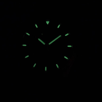 Seiko 5 Sports SNZG15K1-LS15 Automatic Dark Blue Leather Strap Men's Watch