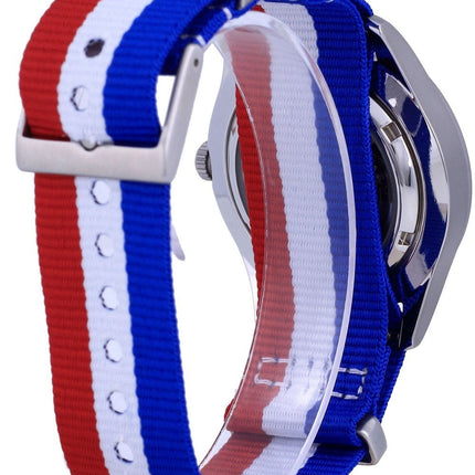 Seiko 5 Sports Automatic Polyester SNZG15K1-var-NATO25 100M Mens Watch