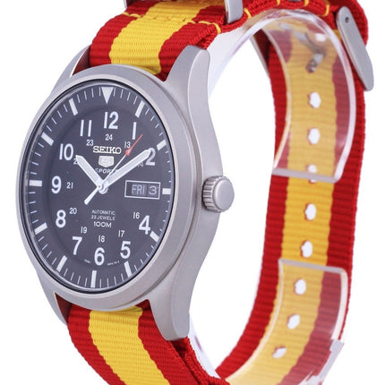 Seiko 5 Sports Automatic Polyester SNZG15K1-var-NATO29 100M Mens Watch