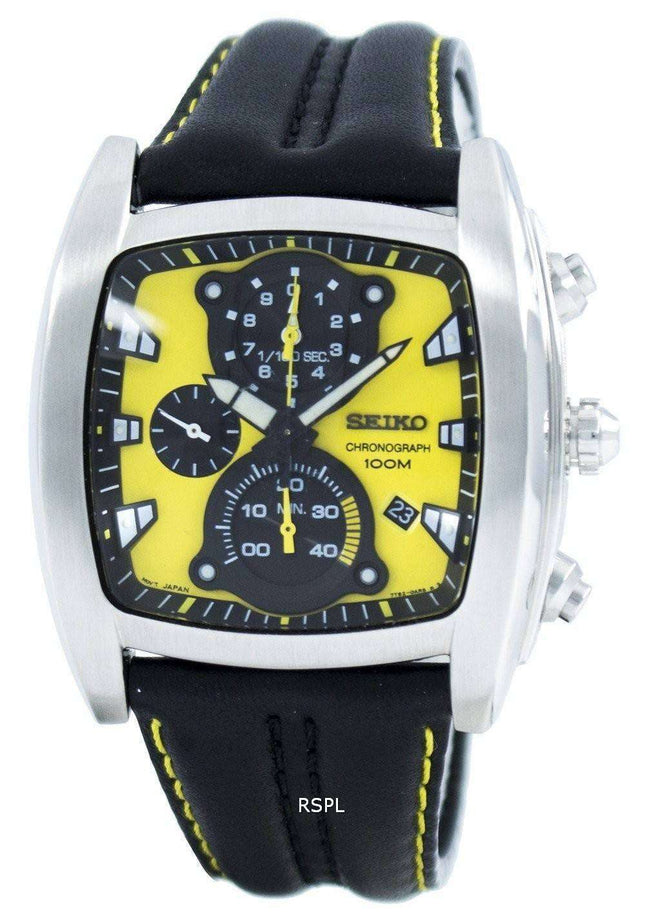 Seiko Retrograde Chronograph Quartz SPC035 SPC035P1 SPC035P Men's Watch