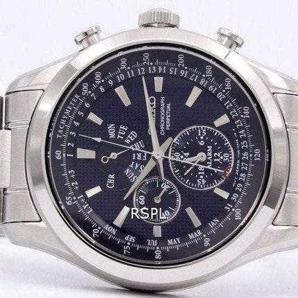 Refurbished Seiko Chronograph Perpetual SPC125 SPC125P1 SPC125P Men's Watch
