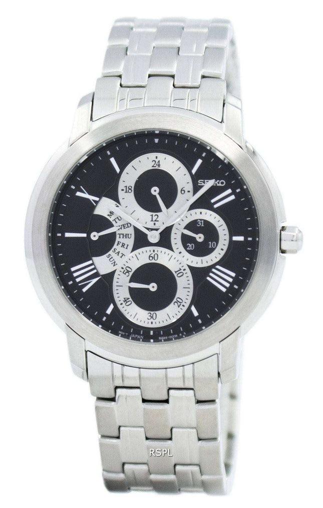 Seiko Premier Retrograde SRL007 SRL007P1 SRL007P Men's Watch