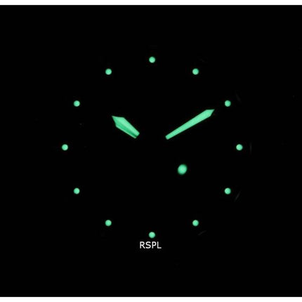 Seiko 5 Sports Flieger Stainless Steel Mesh Black Dial Automatic SRPH23K1 100M Mens Watch