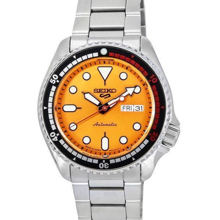 Seiko 5 Sports SKX 55th Anniversary Limited Edition Orange Dial 24 Jewels Automatic SRPK07J1 100M Mens Watch