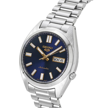 Seiko 5 Sports SNXS Stainless Steel Blue Dial Automatic SRPL55K1 100M Men's Watch