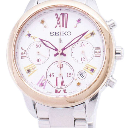 Seiko Lukia Limited Edition SRWZ82 SRWZ82P1 SRWZ82P Chronograph Women's Watch