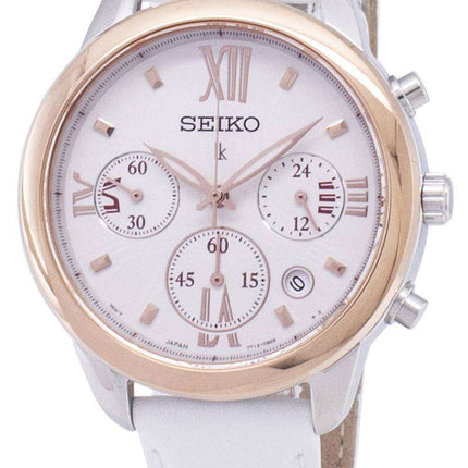 Seiko Lukia Chronograph Quartz SRWZ84 SRWZ84P1 SRWZ84P Women's Watch