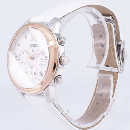 Seiko Lukia Chronograph Quartz SRWZ84 SRWZ84P1 SRWZ84P Women's Watch