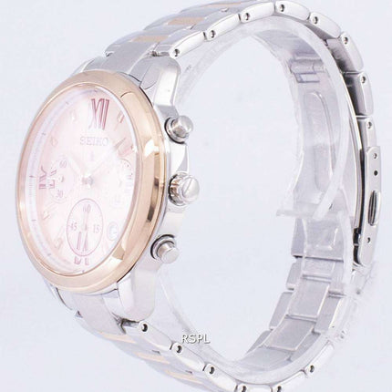 Seiko Lukia Chronograph Quartz SRWZ90 SRWZ90P1 SRWZ90P Women's Watch