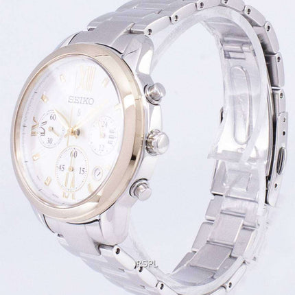 Seiko Lukia Chronograph Quartz SRWZ92 SRWZ92P1 SRWZ92P Women's Watch