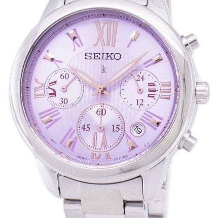 Seiko Lukia Chronograph Quartz SRWZ97 SRWZ97P1 SRWZ97P Women's Watch