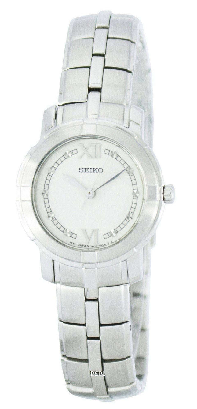 Seiko Quartz Crystal Accent SRZ377 SRZ377P1 SRZ377P Women's Watch