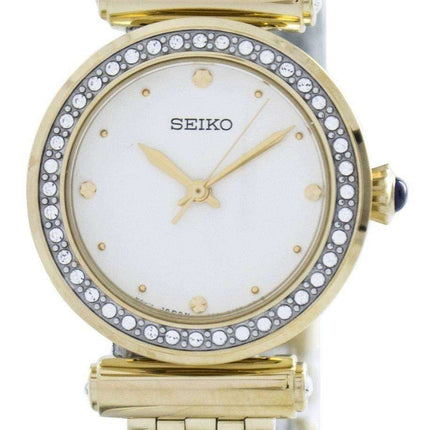 Seiko Quartz 44 Swarovski Crystals SRZ468 SRZ468P1 SRZ468P Women's Watch