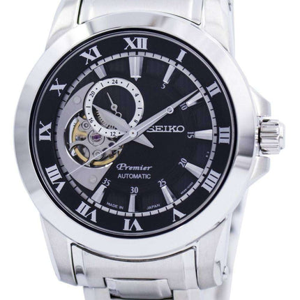 Seiko Premier Automatic 24 Jewels Open Heart Japan Made SSA215 SSA215J1 SSA215J Mens Watch