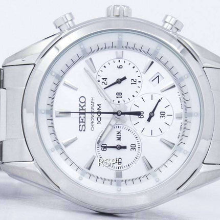 Seiko Chronograph Quartz SSB085 SSB085P1 SSB085P Men's Watch