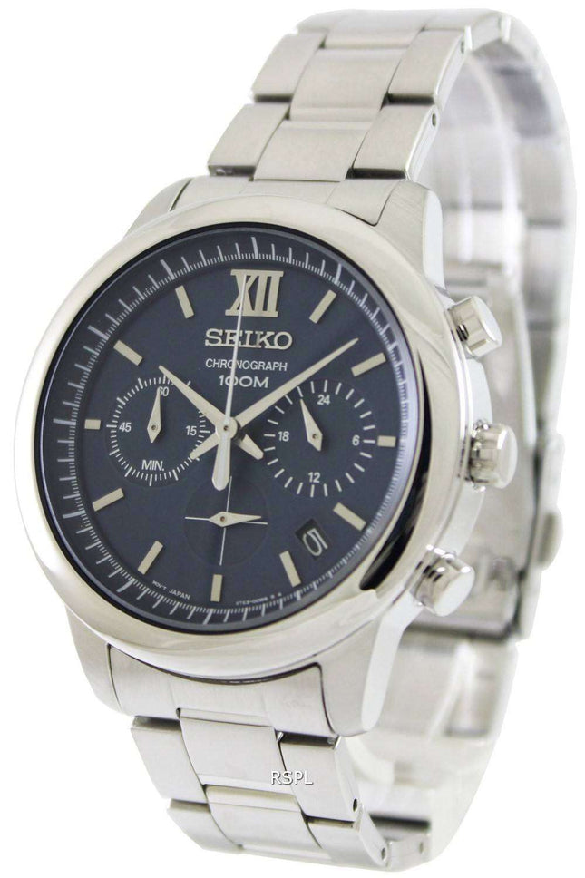 Seiko Chronograph SSB137P1 SSB137P Mens Watch