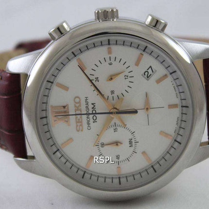 Seiko Chronograph 100M SSB143P1 SSB143P Mens Watch