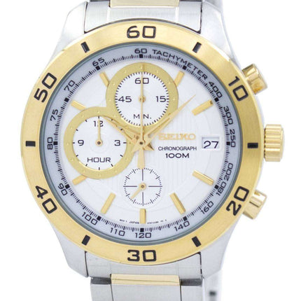 Seiko Chronograph Quartz Tachymeter SSB188 SSB188P1 SSB188P Men's Watch