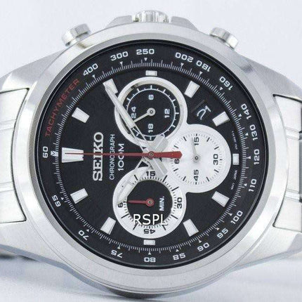 Seiko Chronograph Quartz Tachymeter SSB241 SSB241P1 SSB241P Men's Watch