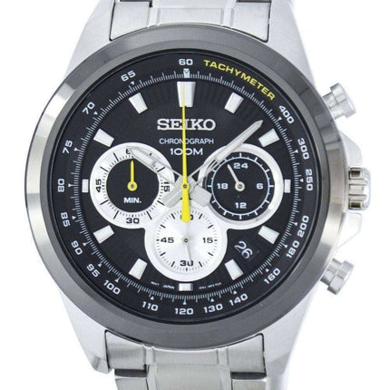 Seiko Chronograph Quartz Tachymeter SSB247 SSB247P1 SSB247P Men's Watch
