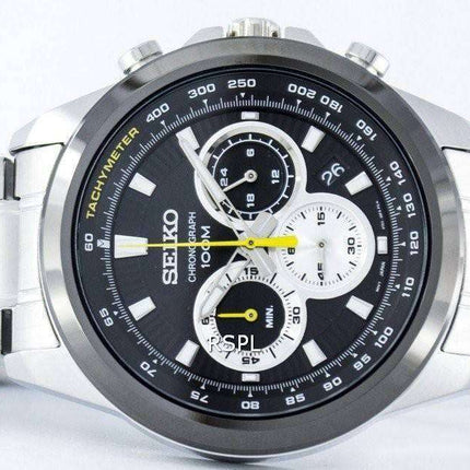 Seiko Chronograph Quartz Tachymeter SSB247 SSB247P1 SSB247P Men's Watch