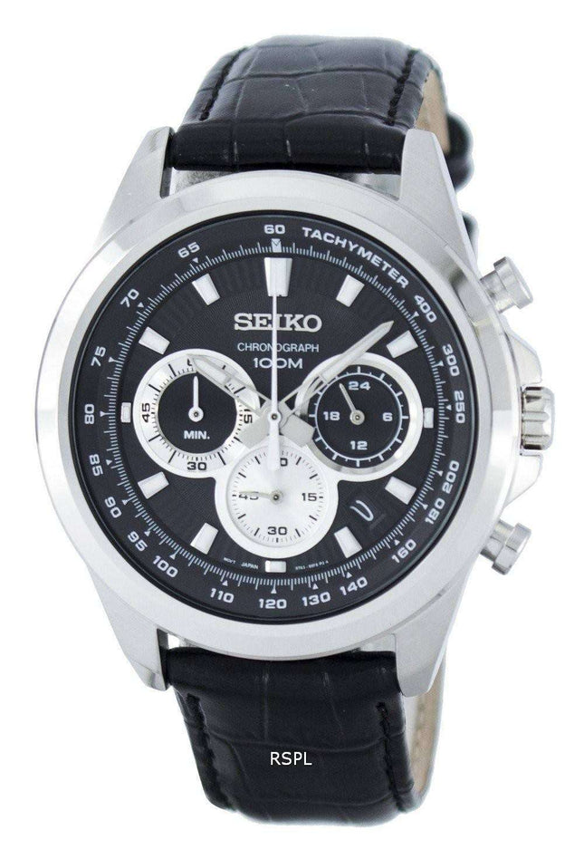 Seiko Chronograph Quartz Tachymeter SSB249 SSB249P1 SSB249P Men's Watch