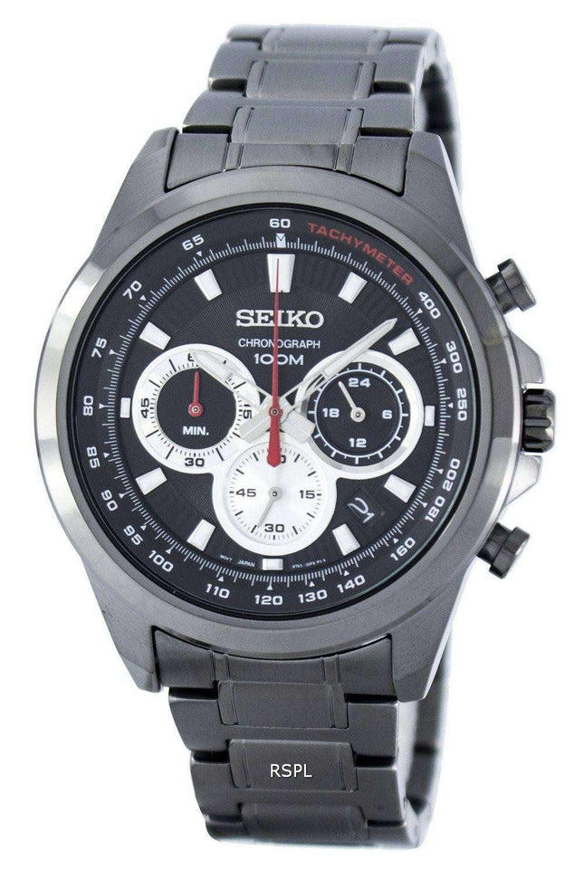 Seiko Chronograph Quartz Tachymeter SSB253 SSB253P1 SSB253P Men's Watch