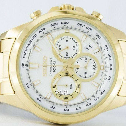 Seiko Chronograph Quartz Tachymeter SSB254 SSB254P1 SSB254P Men's Watch