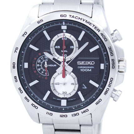 Seiko Chronograph Quartz Tachymeter SSB255 SSB255P1 SSB255P Men's Watch