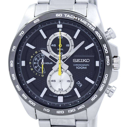 Seiko Chronograph Quartz Tachymeter SSB261 SSB261P1 SSB261P Men's Watch