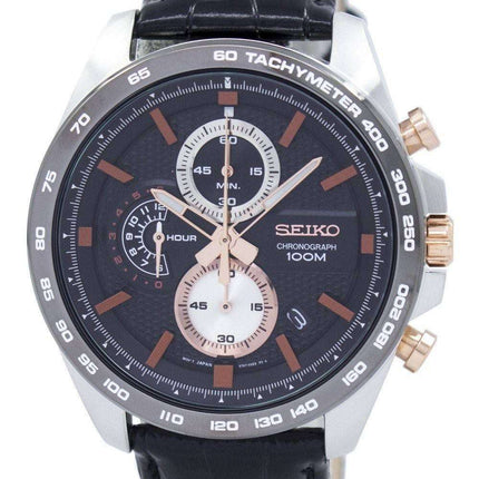 Seiko Chronograph Quartz Tachymeter SSB265 SSB265P1 SSB265P Men's Watch